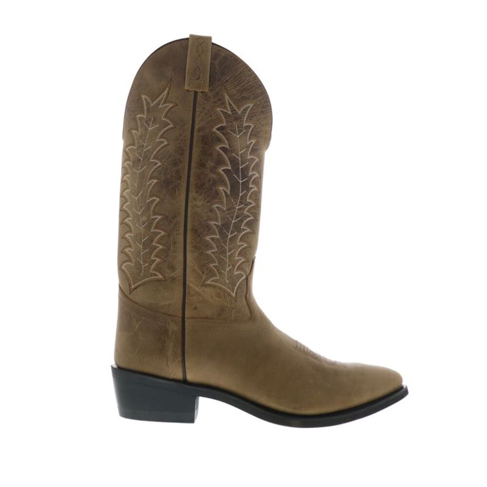Jama Old West Mens Western Boot Brown Boots (NWT)